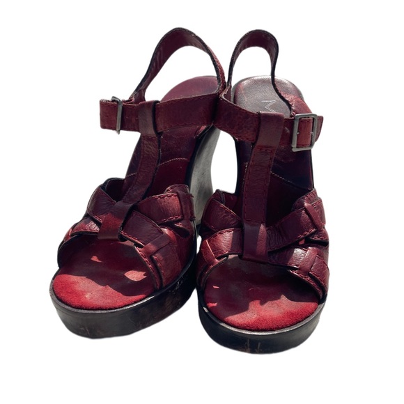 Vintage Mia Wooden wedge - Picture 2 of 4